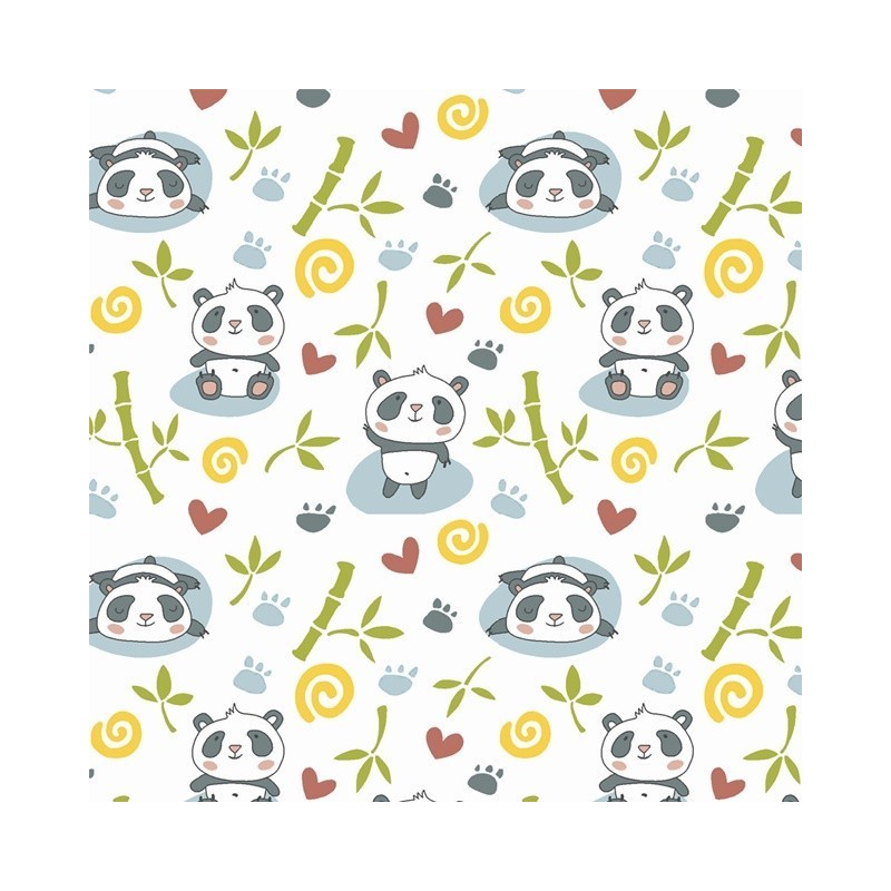 Panda com Bambu