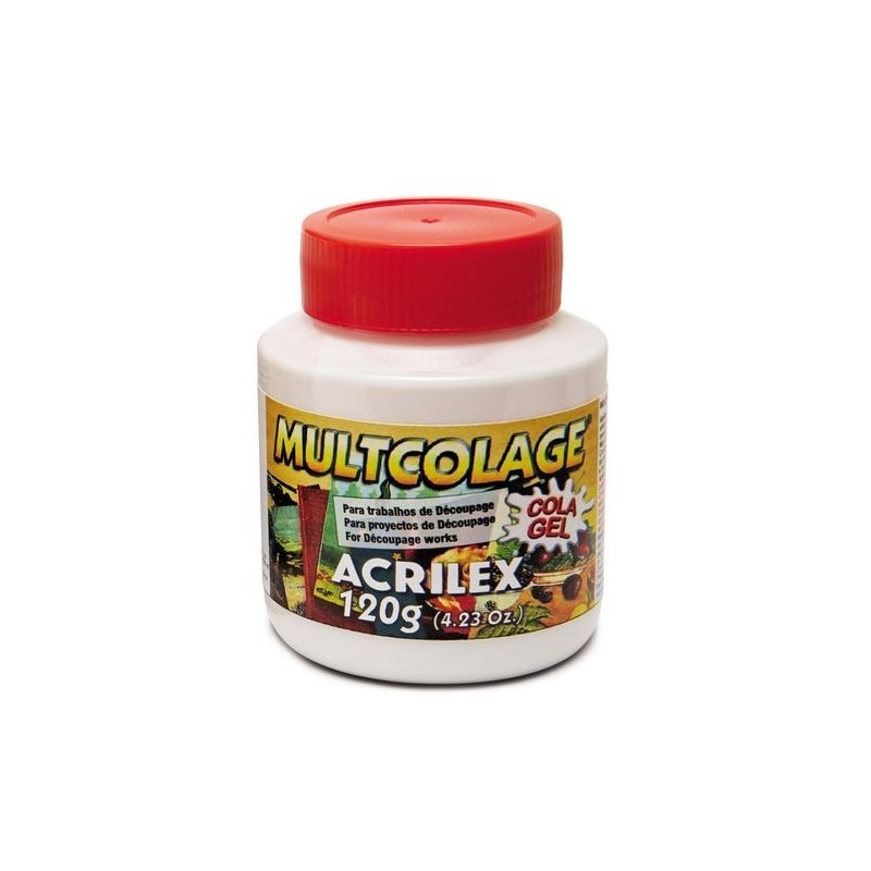 Multicolage - Cola Decoupagem 120gr