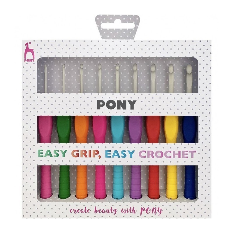 Kit Agulhas Crochet Pony