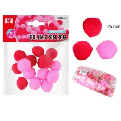 Pompons 25mm