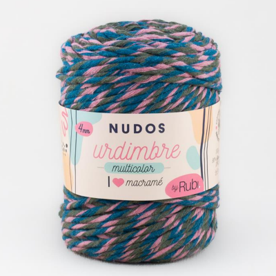 Nudos Urdimbre Multicolor 4mm