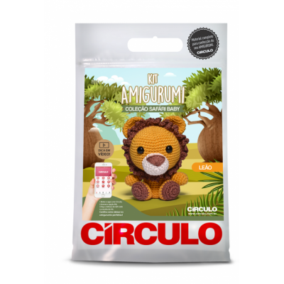 Kit Amigurumi Leão