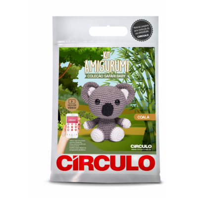 Kit Amigurumi Coala