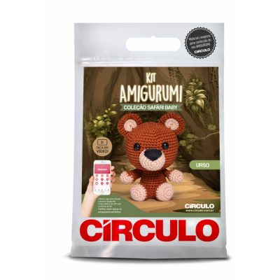 Kit Amigurumi Urso