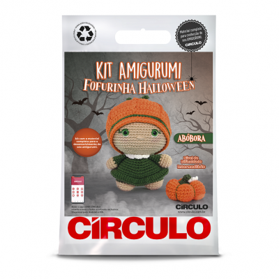 Kit Amigurumi Abóbora