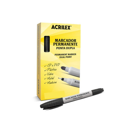 Marcador Permanente Duplo