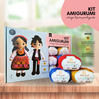 Kit Amigurumi Traje Típico...