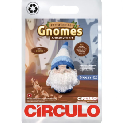Kit Amigurumi Gnomo Breezy