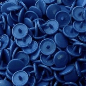 Molas Pressão Azul Marinho