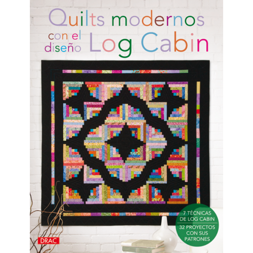 Quilts Modernos Log Cabin