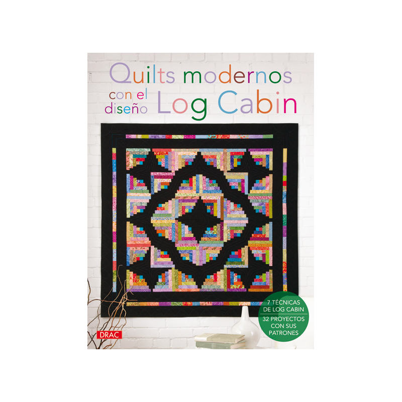 Quilts Modernos Log Cabin