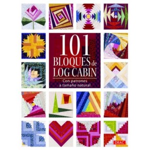 101 Bloques Log Cabin