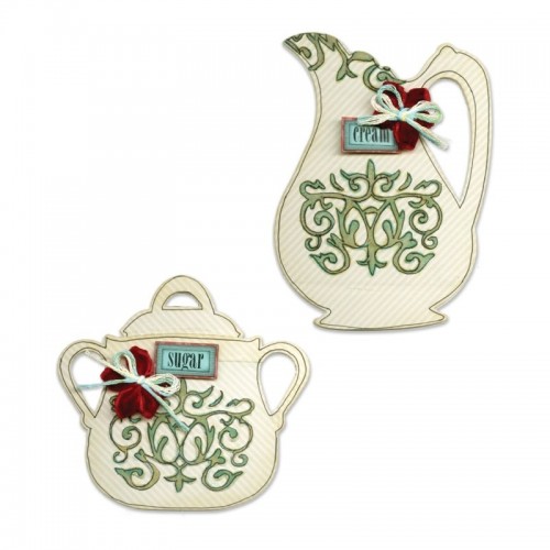 Sizzix Bigz L Die - Sugar Bowl & Creamer