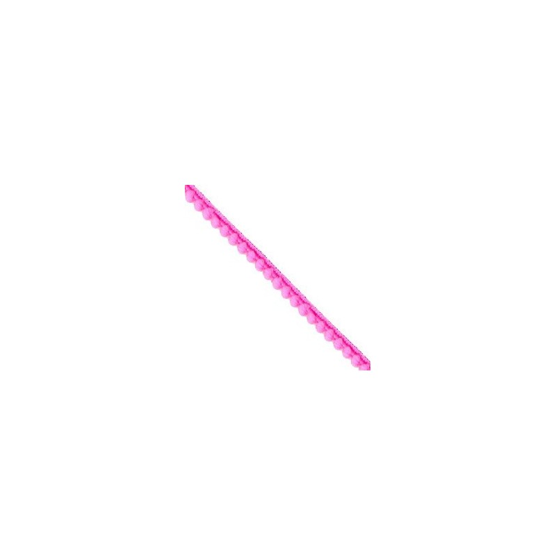 Mini Pompom Rosa Neon