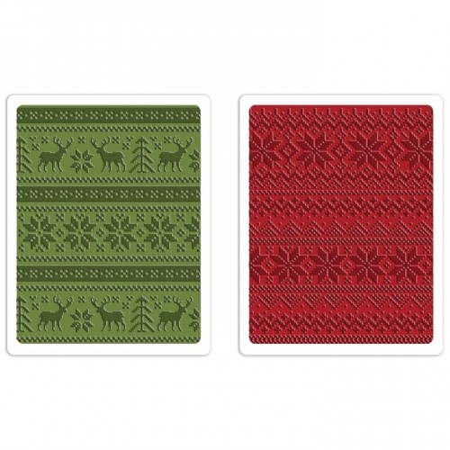 Sizzix - Houndstooth & Dots Set