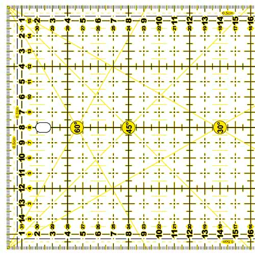 Régua Patchwork 15x30cm