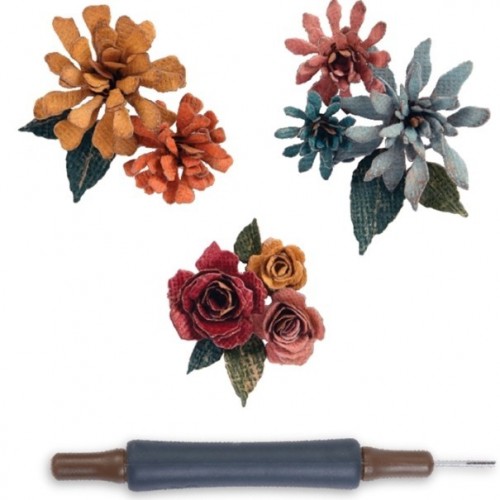 Sizzix - Spiral Flowers by Tim Holtz