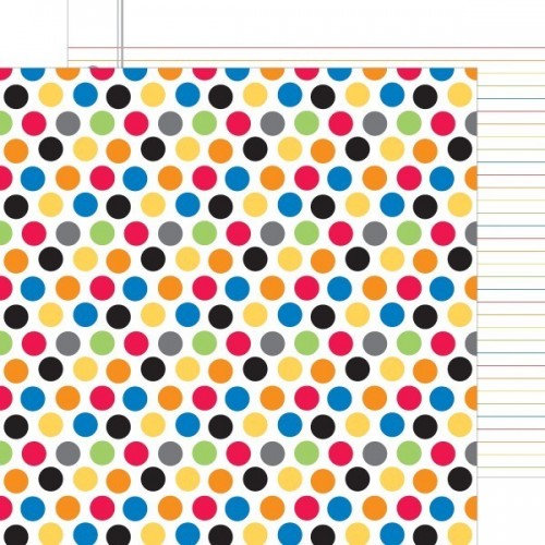 Papel Scrap Primary Dots