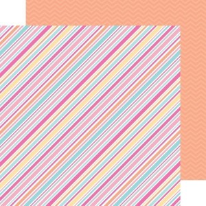 Papel Scrap Sorbet Stripe