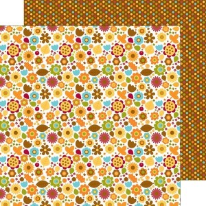 Papel Scrap Fall Floral