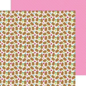 Papel Scrap Jolly Gingerbread