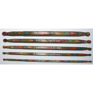 Symfonie Wood Crochet Hook Set -Single ended