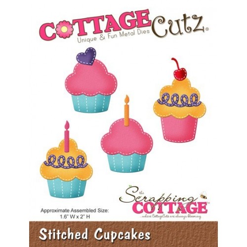 Stitched Cupcakes