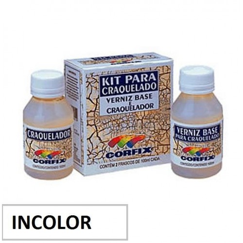 Kit Craquelador Incolor