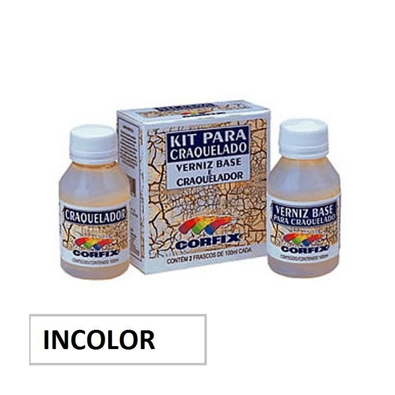 Kit Craquelador Incolor