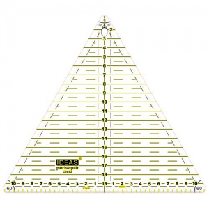 Régua Patchwork Triângular