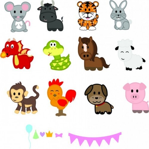 Sizzix - Zodiac Animals