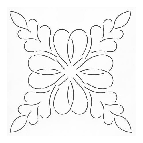 Stencil To-Do Paisley