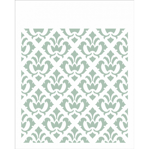 Stencil To-Do Paisley